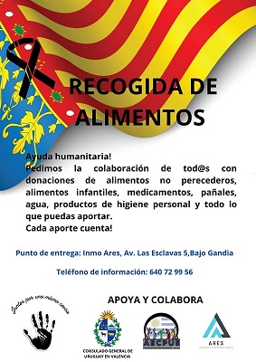 RECOGIDA DE ALIMENTOS EN GANDIA